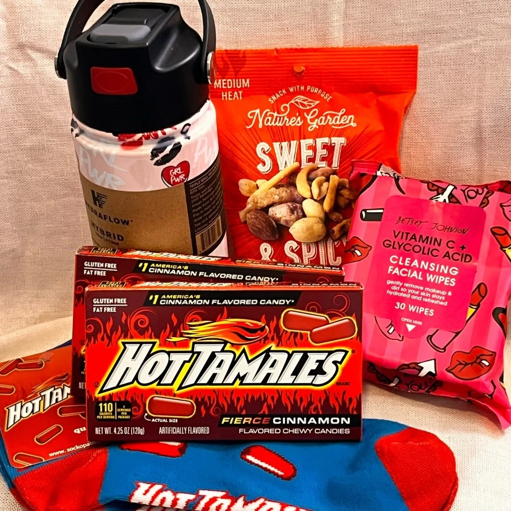 Hot Girl Tamales Sock and Snack Bundle